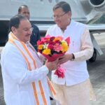 BJP President JP Nadda reached Uttarakhand CM Dhami welcome 1000x600 1 News Todayz BREAKING: भाजपा अध्यक्ष जेपी नड्डा पहुंचे उत्तराखंड, सीएम धामी ने किया स्वागत…