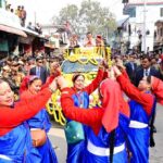 Nari Shakti Vandan Mahotsav celebrated here in Uttarakhand 1 1 News Todayz उत्तराखंड में नारी शक्ति वंदन महोत्सव में सीएम धामी का हुआ रोड शो, देखिए क्या रहा खास..