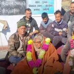 Uttarakhand News Project in papers 100 year old woman forced to sit on dharna 1 News Todayz प्रदेश में सौ साल की बुजुर्ग महिला हुई 10 साल पहले मिले प्रोजेक्ट मंजूरी के लिए धरने पर बैठने को मजबूर, जाने पूरा मामला