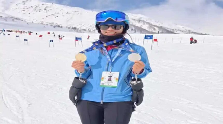 Uttarakhands daughter brings glory to the state by winning gold medal in Khelo India 1 News Todayz गर्व के पलः उत्तराखंड की बेटी ने रचा इतिहास, इस प्रतियोगिता में जीता गोल्ड-सिल्डर मेडल…