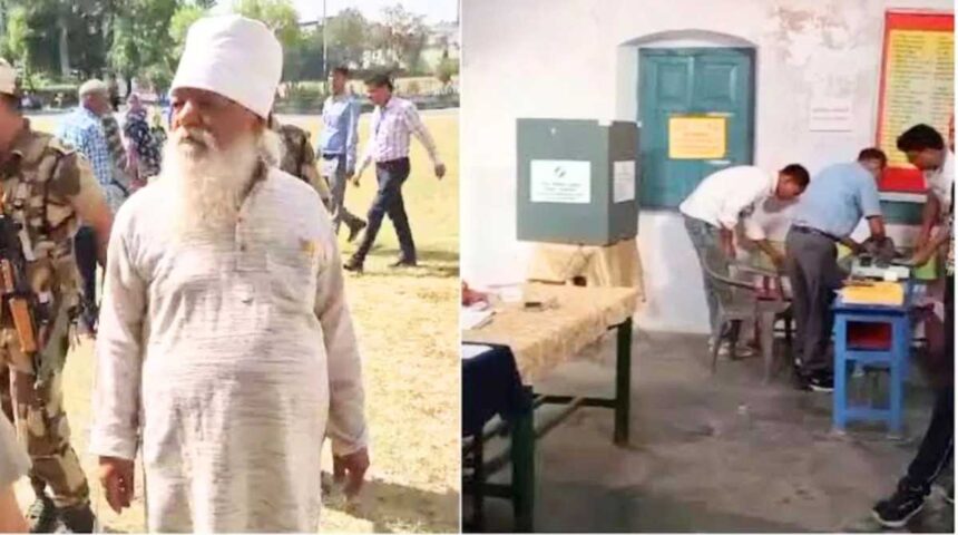 Election Update An elderly person who came to vote broke the EVM machine News Todayz Uttarakhand Election 2024: हरिद्वार में बुजुर्ग मतदाता ने पटकी EVM मशीन, पुलिस ने लिया हिरासत में…