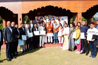 WhatsApp Image 2024 12 17 at 1.41.00 PM e1734430494333 News Todayz सीएम धामी ने 45 नव चयनित अभ्यर्थियों को किये नियुक्ति-पत्र प्रदान