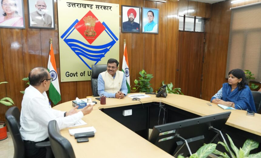 WhatsApp Image 2025 05 21 at 3.29.46 PM News Todayz मुख्य सचिव ने की शिक्षा विभाग की समीक्षा, राष्ट्रीय शिक्षा नीति परीक्षा पैटर्न लागू किए जाने की की जाए तैयारी