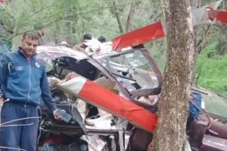 gg1 News Todayz हेलीकॉप्टर दुर्घटना में चार यात्रियों की मौत की‌ सूचना