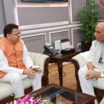 WhatsApp Image 2025 06 17 at 4.13.42 PM News Todayz केंद्रीय रक्षा मंत्री राजनाथ से सीएम धामी ने की मुलाकात, राखी विभिन्न मांगें