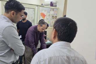 WhatsApp Image 2025 08 11 at 6.34.11 PM 1 scaled 1 News Todayz जिले में मूसलाधार बारिश, ग्राउंड जीरो पर डीएम, प्रातःकाल से ही सड़कों पर स्थिति का लिया जायजा