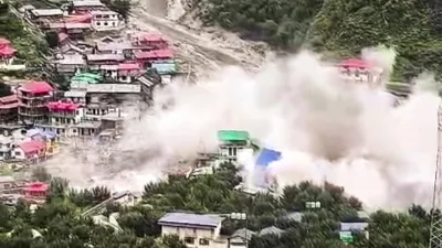 uttarkashi 5 1754390198 News Todayz केंद्रीय गृह मंत्री अमित शाह ने धराली घटना पर किया गहरा दुःख प्रकट, दिया हर संभव सहायता का आश्वासन