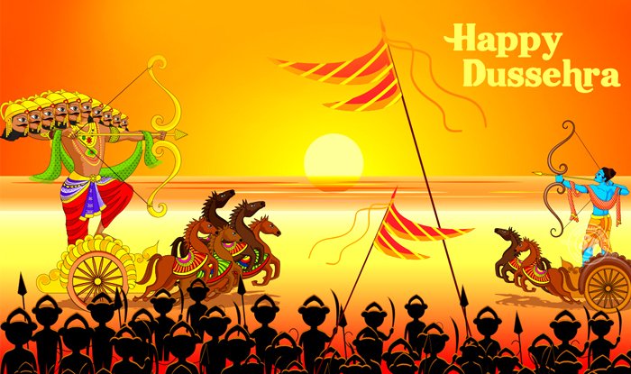 happy dushera News Todayz रावण वध का महापर्व: आज के दिन जरूर करें राम रक्षा मंत्रों का जाप, इन 4 वस्तुओं का दान करना होता है अशुभ