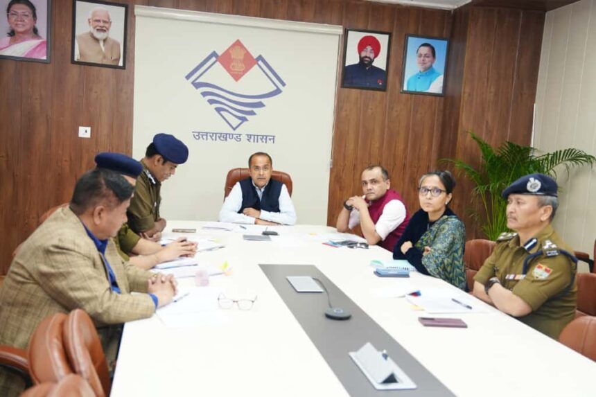 WhatsApp Image 2025 11 14 at 3.01.45 PM News Todayz राज्य में सुरक्षा व्यवस्था को लेकर गृह सचिव शैलेश बगौली ने की उच्च-स्तरीय बैठक