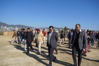 WhatsApp Image 2025 12 02 at 1.47.32 PM News Todayz गोल्ज्यू कॉरिडोर का भ्रमण : मुख्य सचिव ने विकास कार्यों की प्रगति की ली समीक्षा