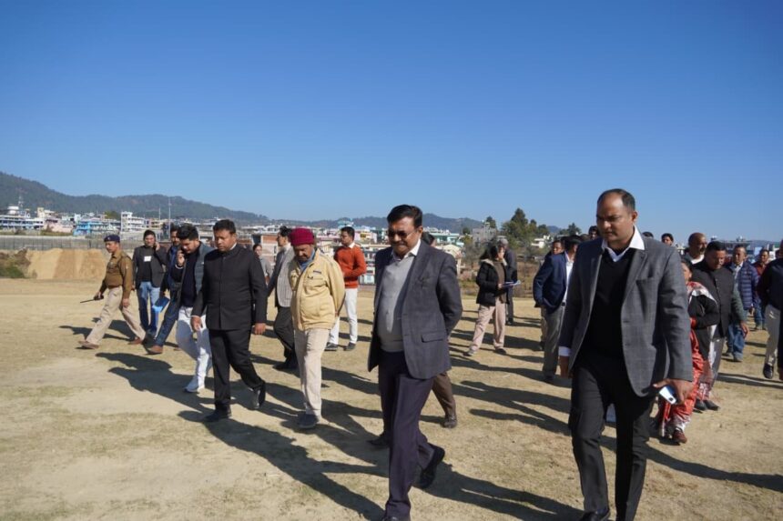 WhatsApp Image 2025 12 02 at 1.47.32 PM News Todayz गोल्ज्यू कॉरिडोर का भ्रमण : मुख्य सचिव ने विकास कार्यों की प्रगति की ली समीक्षा