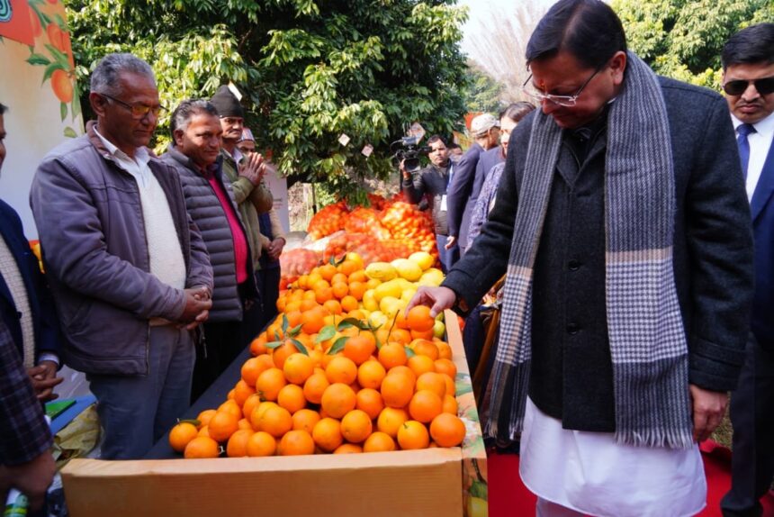 WhatsApp Image 2026 01 03 at 4.10.34 PM News Todayz मुख्यमंत्री ने किया उत्तराखंड माल्टा महोत्सव का शुभारंभ, राज्य में माल्टा मिशन शुरू करने की घोषणा