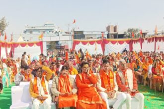 IMG 20260208 WA0516 960x722 1 News Todayz महामंडलेश्वर ललितानन्द गिरि ने दिया संस्कार और सेवा का संदेश, एकजुटता से भारत को विश्वगुरु बनाने का आह्वान