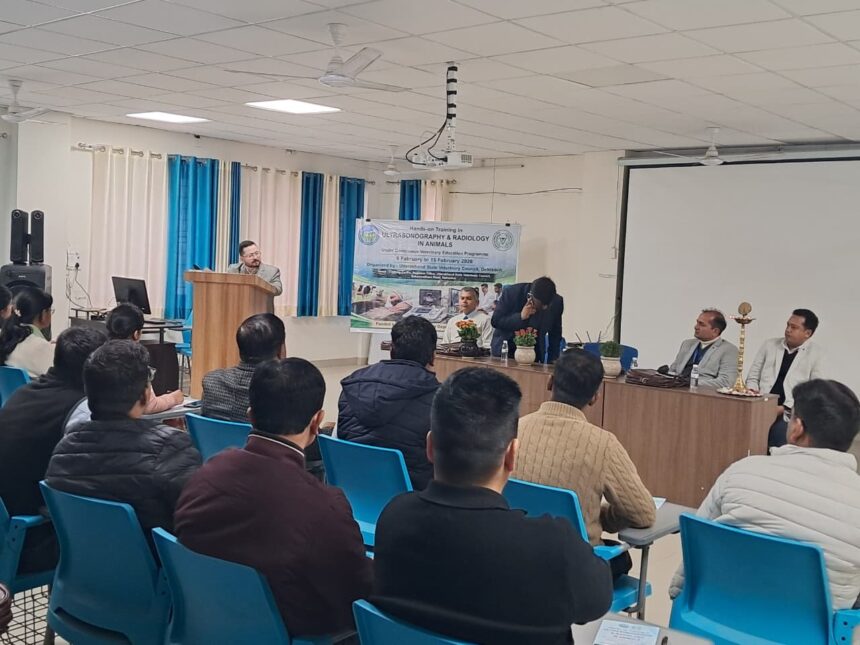 WhatsApp Image 2026 02 09 at 5.53.33 PM News Todayz तकनीकी ज्ञान में वृद्धि से राज्य के पशुपालकों को मिलेगी और बेहतर इलाज की सुविधा