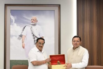 d 6 News Todayz सीएम धामी ने की केन्द्रीय जल शक्ति मंत्री से शिष्टाचार भेंट