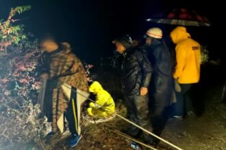 d 2 10 News Todayz देर रात खाई में गिरी कार,एक की मौत,दो की हालत गंभीर