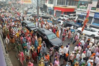 d 3 5 News Todayz जयकारों के साथ निकली नगर परिक्रमा, भक्तिमय हुआ पूरा शहर