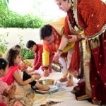 d 4 13 News Todayz रामनवमी पर सीएम धामी ने किया कन्या पूजन