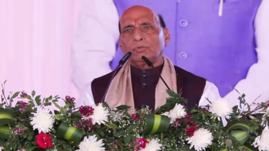 d 5 5 News Todayz चार सालों में किए धुआंधार काम,सीएम धामी धाकड़ भी धुरंदर भीःराजनाथ सिंह