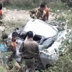 d 5 9 News Todayz खाई में गिरी कार,चालक की मौत