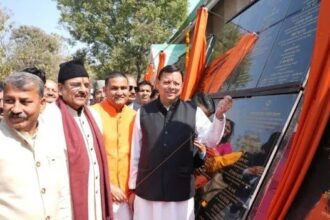 d 6 1 News Todayz सीएम धामी ने दी 147 करोड़ की सौगात, विकास योजनाओं का किया लोकार्पण-शिलान्यास