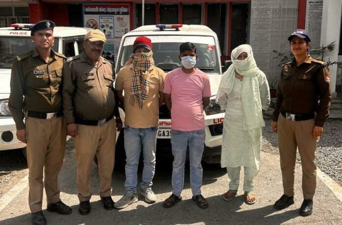 d 6 3 News Todayz घर में चलाए जा रहे जिस्मफरोसी के धंघे का भंडाफोड़,महिला सहित तीन गिरफ्तार