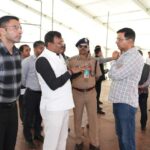 WhatsApp Image 2026 04 11 at 1.48.42 PM News Todayz मुख्य सचिव समेत शासन-प्रशासन के वरिष्ठ अधिकारियों ने प्रधानमंत्री के दौरे को लेकर किया स्थलीय निरीक्षण