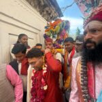 WhatsApp Image 2026 04 19 at 1.06.43 PM News Todayz श्री ओंकारेश्वर मंदिर से धाम के लिए रवाना हुई बाबा केदार की पंचमुखी उत्सव डोली