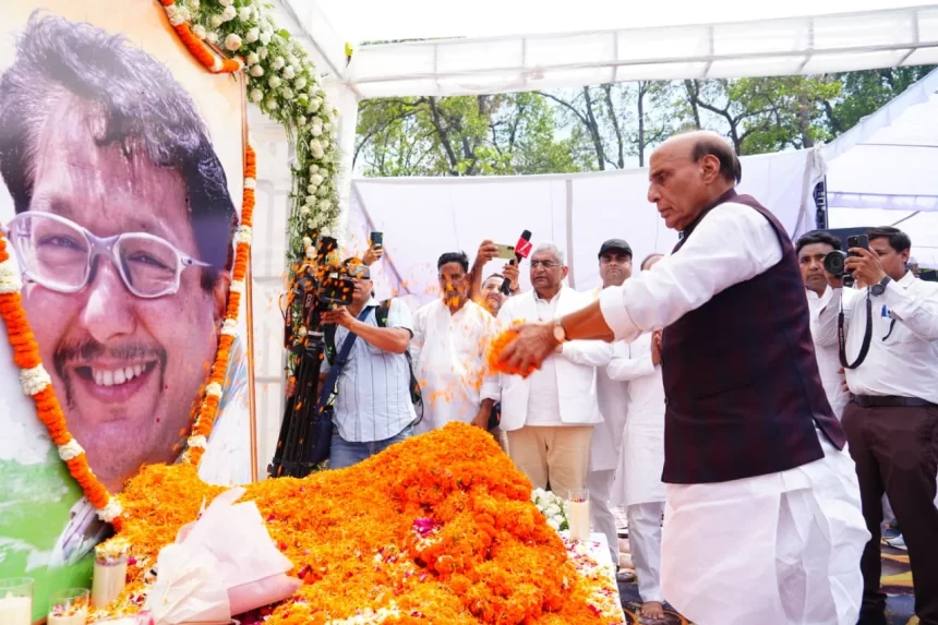 image 72 News Todayz केन्द्रीय राजनाथ सिंह व सीएम धामी ने स्व जसपाल राणा के त्रयोदशी संस्कार मे पहुंच, दी भावभीनी श्रद्धांजलि