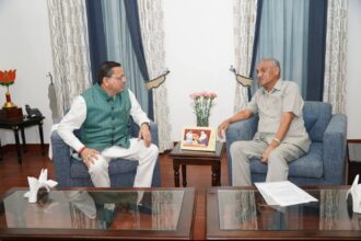 WhatsApp Image 2026 07 15 at 1.10.17 PM News Todayz मुख्यमंत्री धामी से पूर्व सीएम विजय बहुगुणा ने शिष्टाचार भेंट