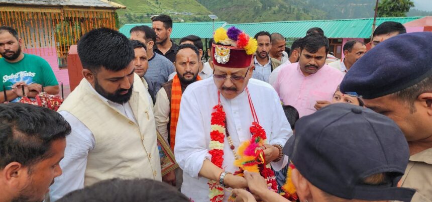13 m News Todayz पर्यटन मंत्री महाराज ने किया राजकीय जागड़ा मेले का शुभारंभ
