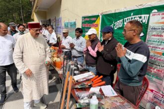 06 m News Todayz उत्तराखण्ड जलवायु अनूकूल बारानी कृषि परियोजना के तहत हो रहें हैं करोड़ों के कामः महाराज