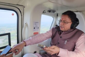 09 j News Todayz बाजपुर में हुई भीषण ओलावृष्टि, सूचना मिलते ही प्रभावित किसानों के बीच पहुंचे मुख्यमंत्री धामी