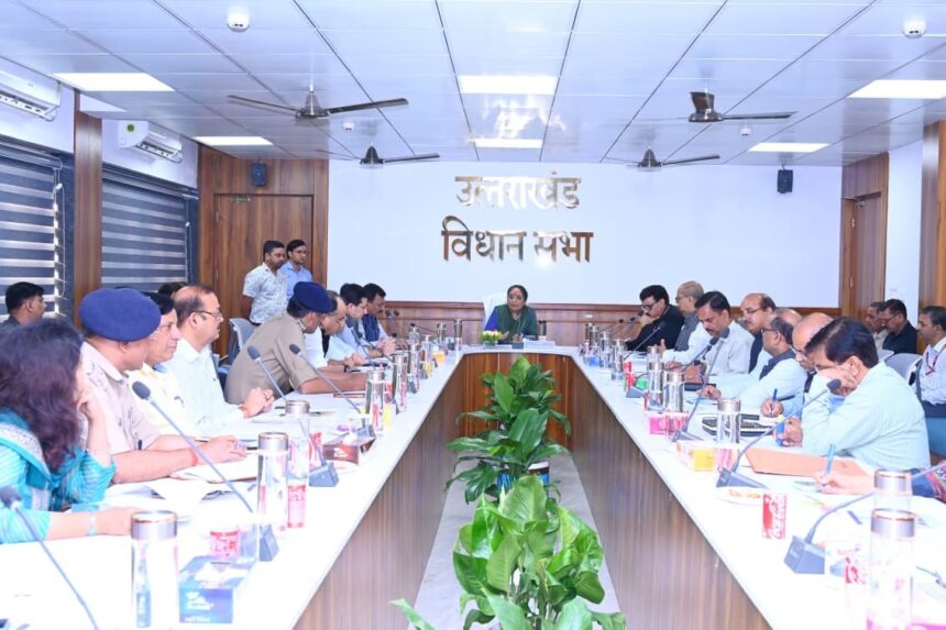 17 e News Todayz विधानसभा सत्र की तैयारियों एवं सुरक्षा व्यवस्था को लेकर स्पीकर ने ली बैठक