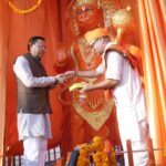 18 p News Todayz बनबसा में 11 फीट ऊंची हनुमान प्रतिमा का सीएम ने किया अनावरण